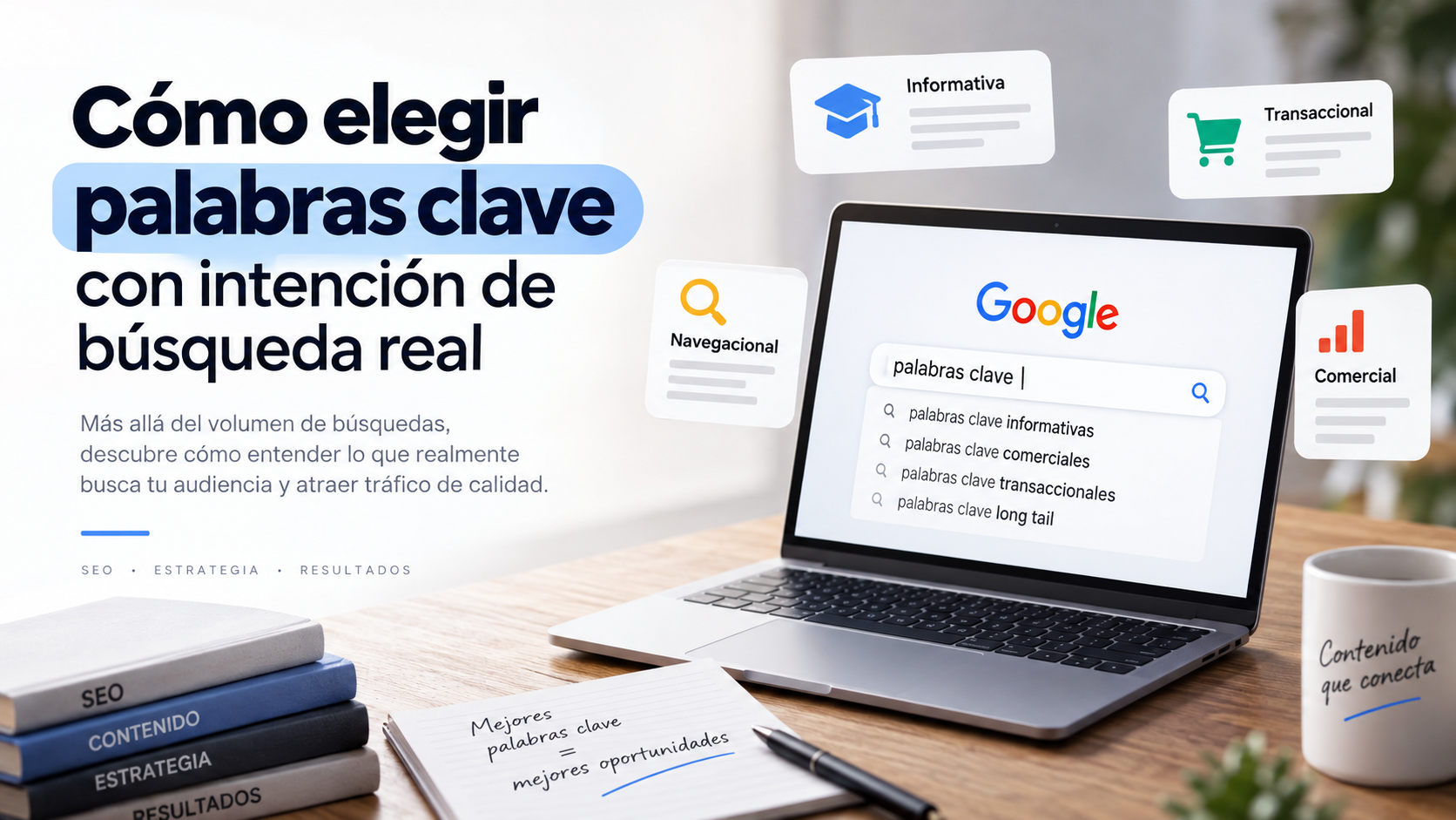 Cómo elegir palabras clave con intención de búsqueda real
